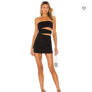 H:ours Alaric Mini Dress Black - SIZE XS